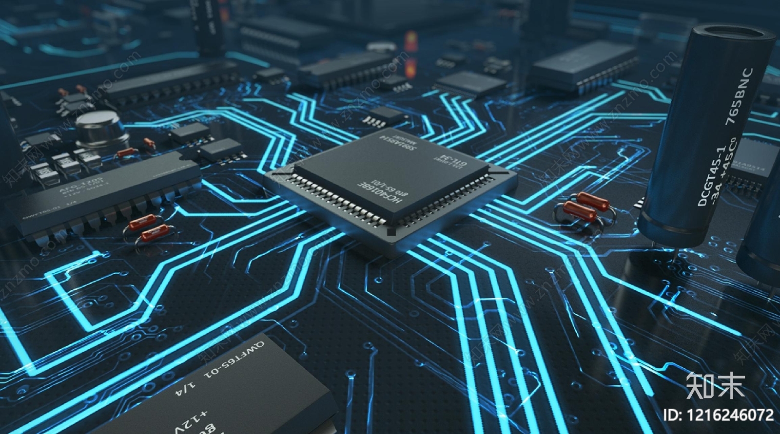 现代电子屏幕贴图下载【ID:1216246072】