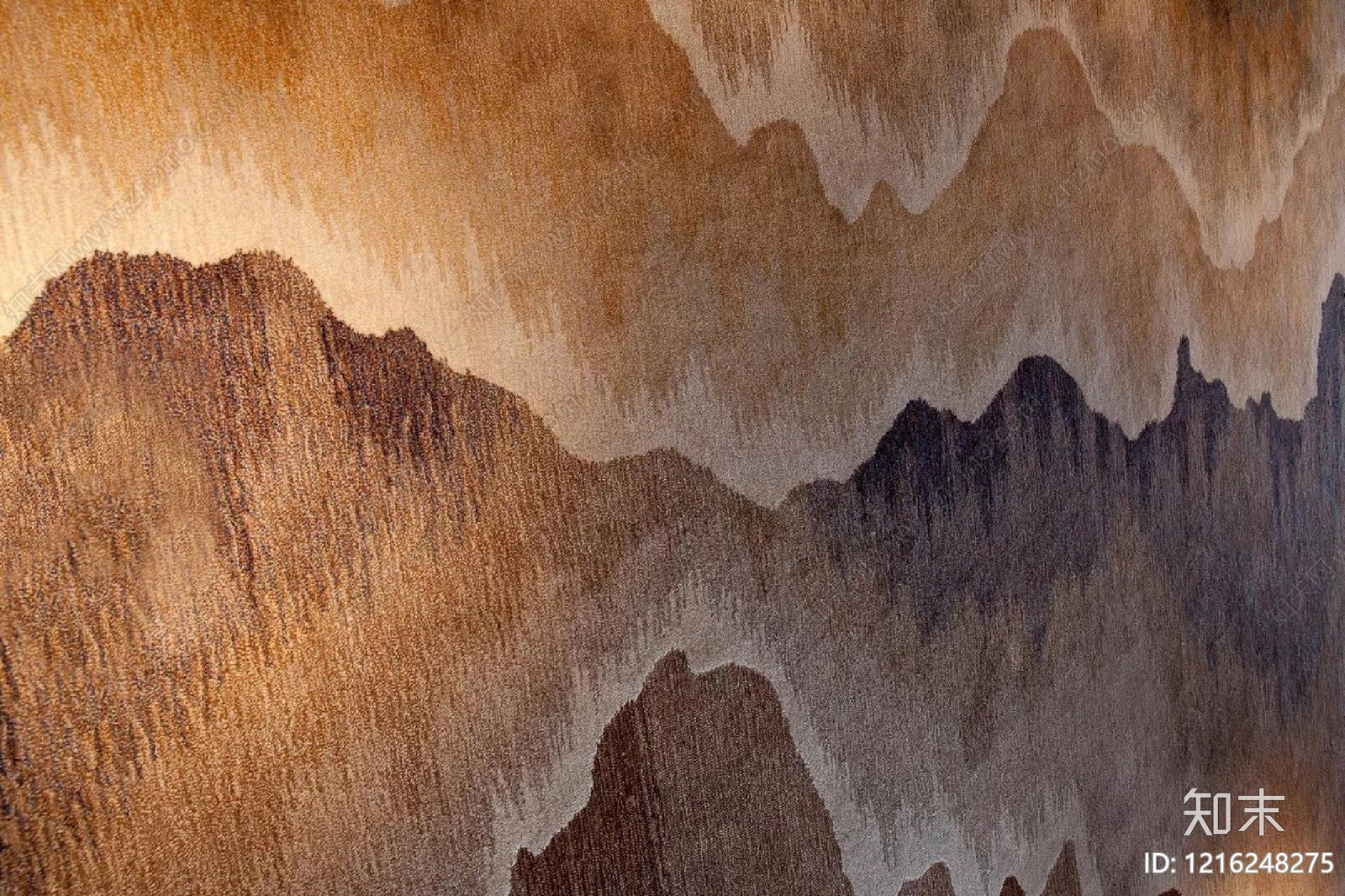新中式山水画贴图下载【ID:1216248275】