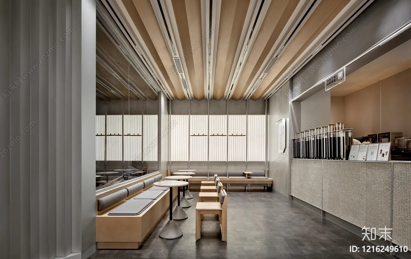 现代商铺贴图下载【ID:1216249610】