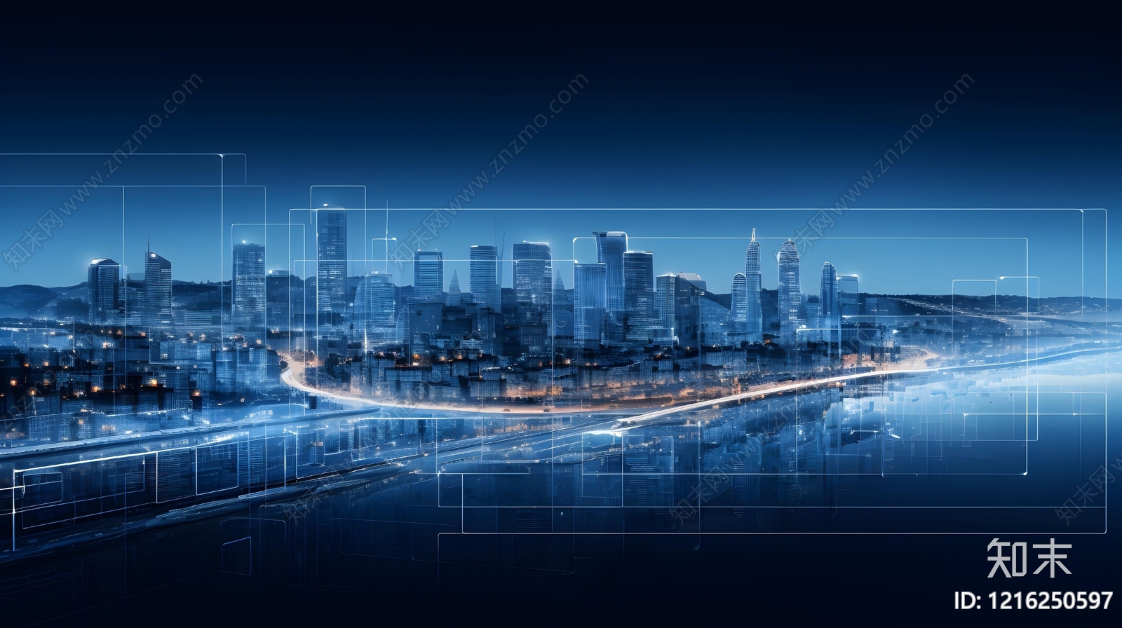 现代电子屏幕贴图下载【ID:1216250597】