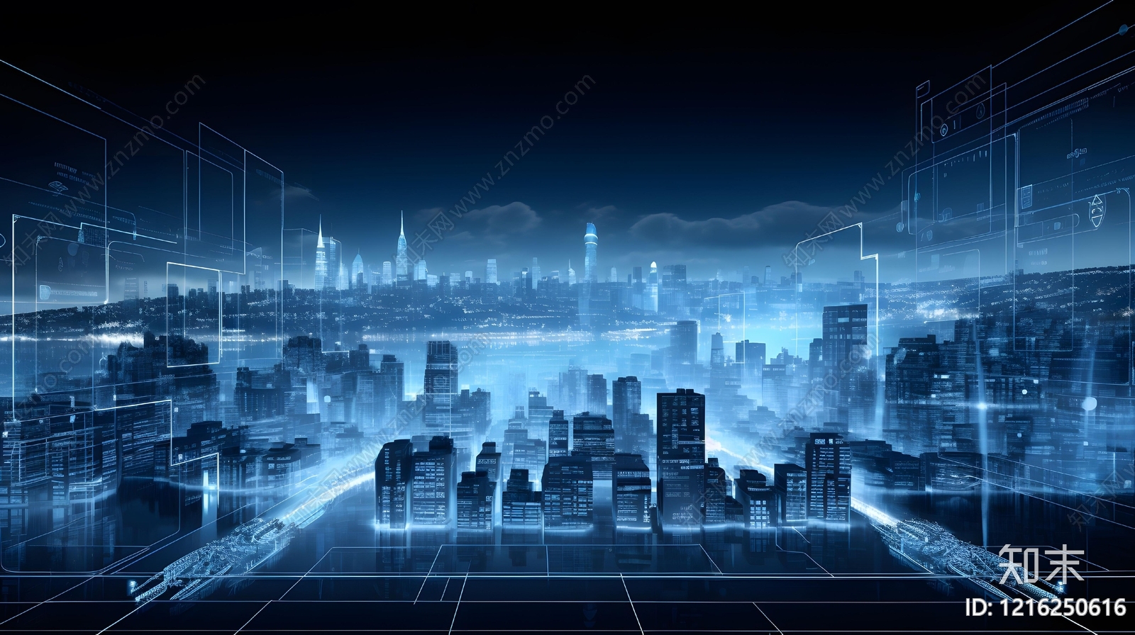 现代电子屏幕贴图下载【ID:1216250616】