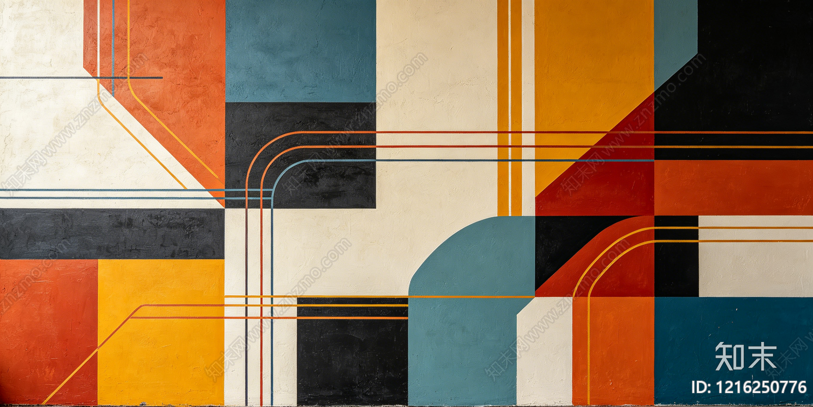 现代抽象画贴图下载【ID:1216250776】