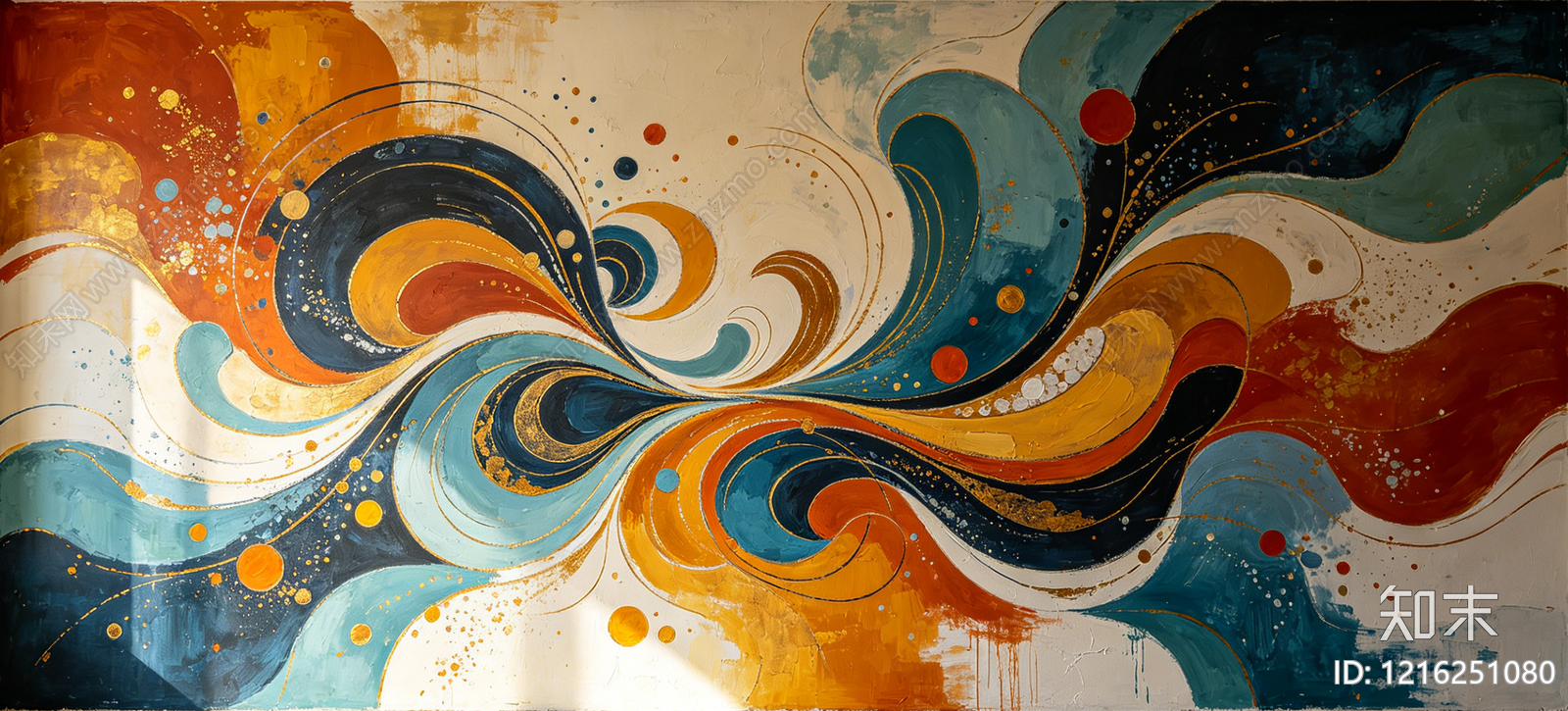 现代涂鸦墙贴图下载【ID:1216251080】