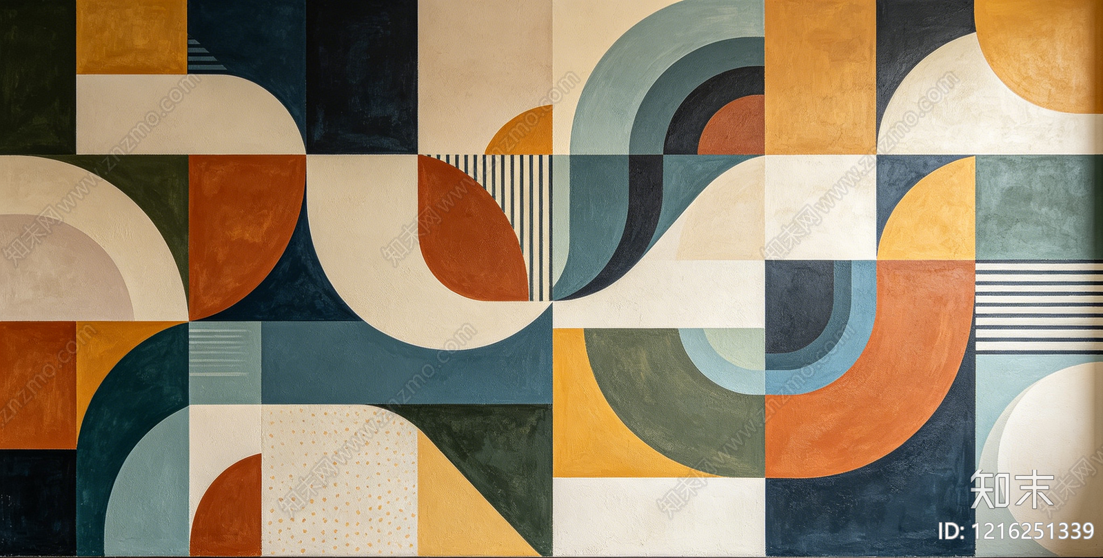 现代抽象画贴图下载【ID:1216251339】