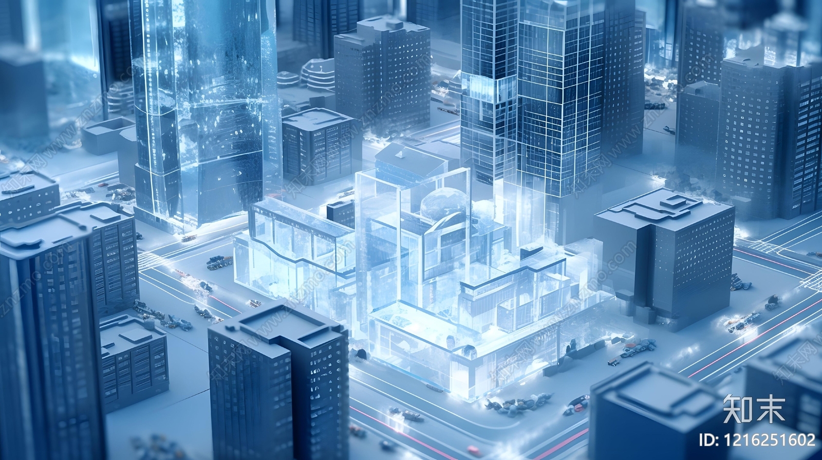 现代电子屏幕贴图下载【ID:1216251602】