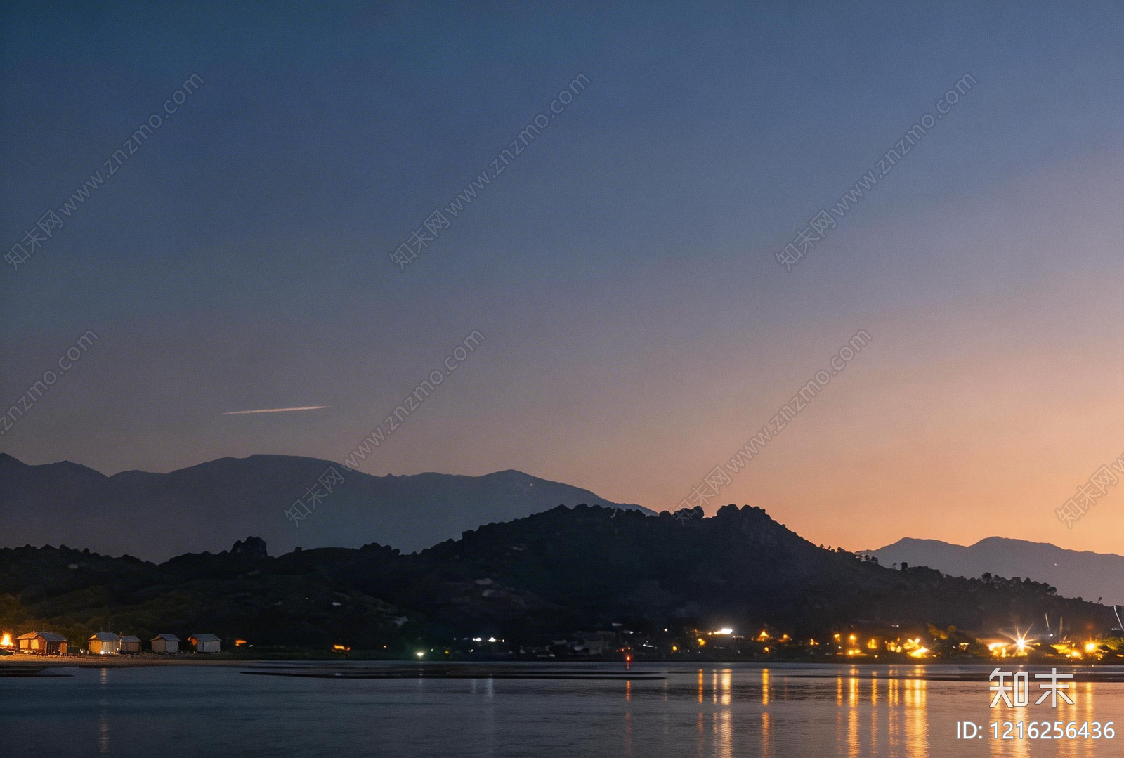 新中式远山贴图下载【ID:1216256436】