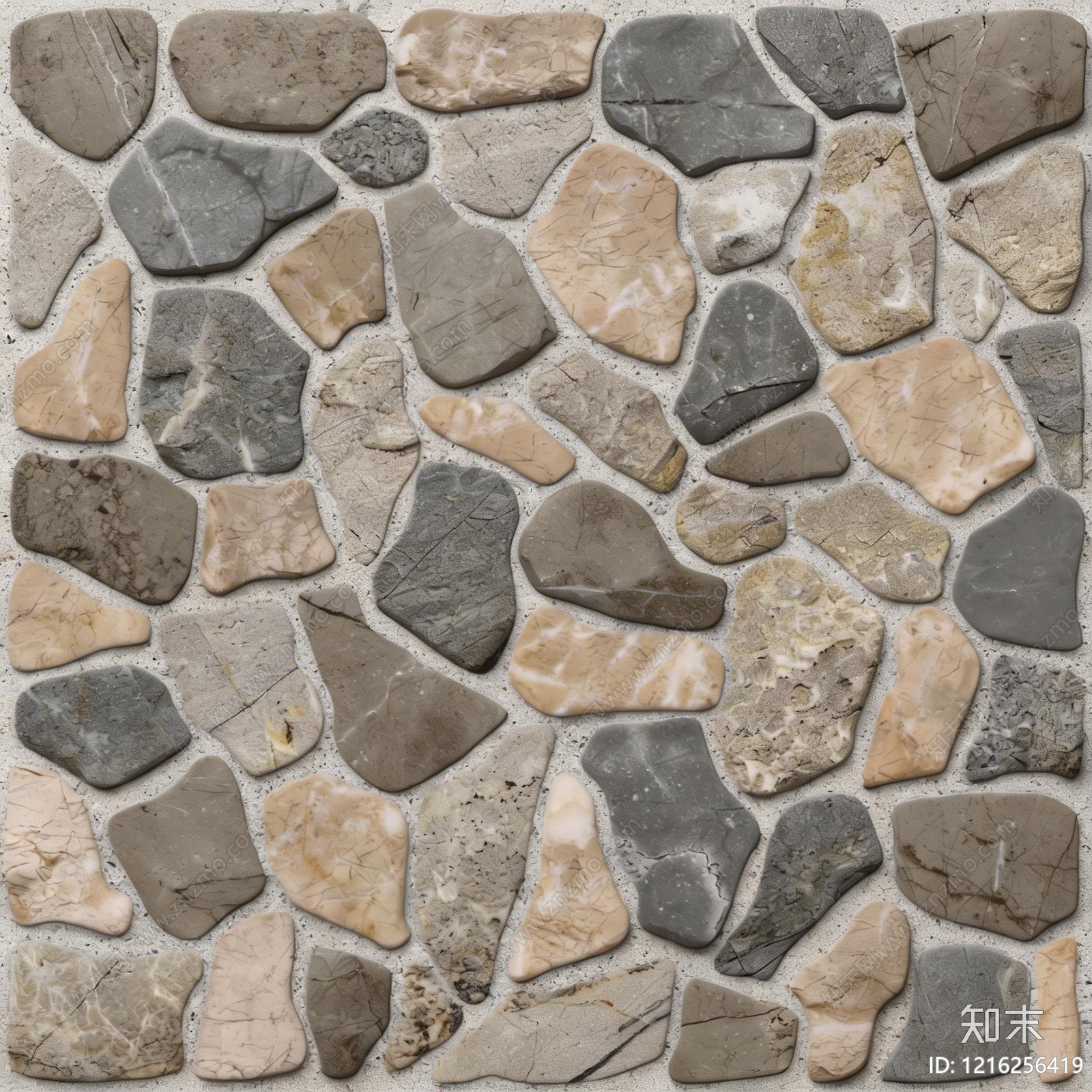 现代石材马赛克贴图下载【ID:1216256419】