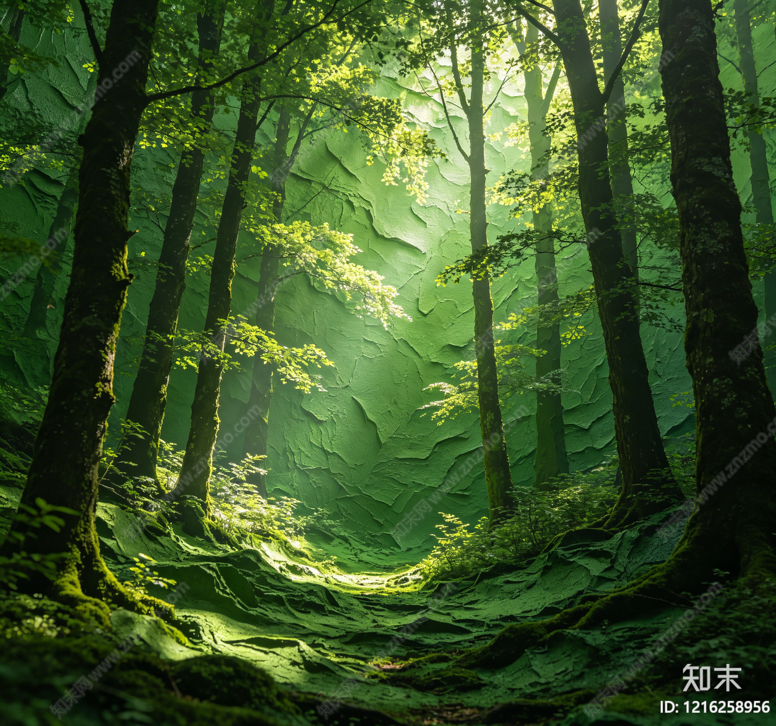 森林贴图下载【ID:1216258956】