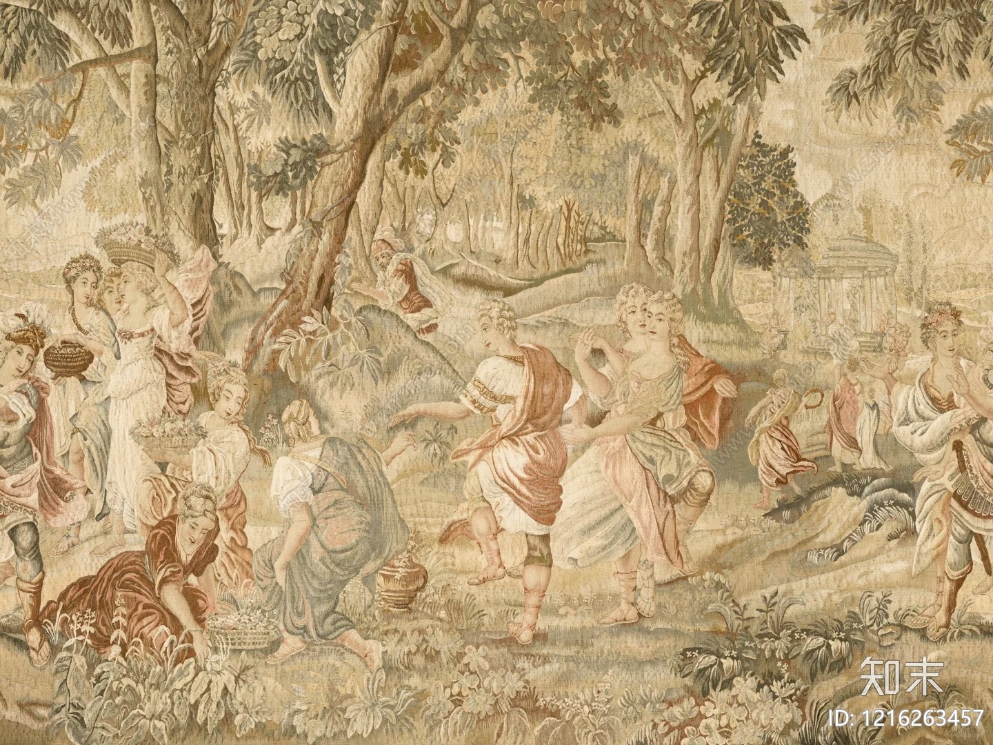 欧式其他壁纸贴图下载【ID:1216263457】