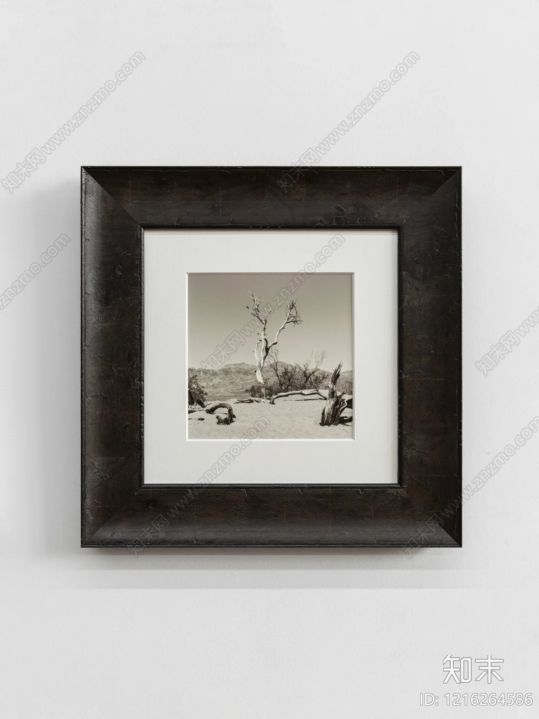 黑白挂画贴图下载【ID:1216264586】