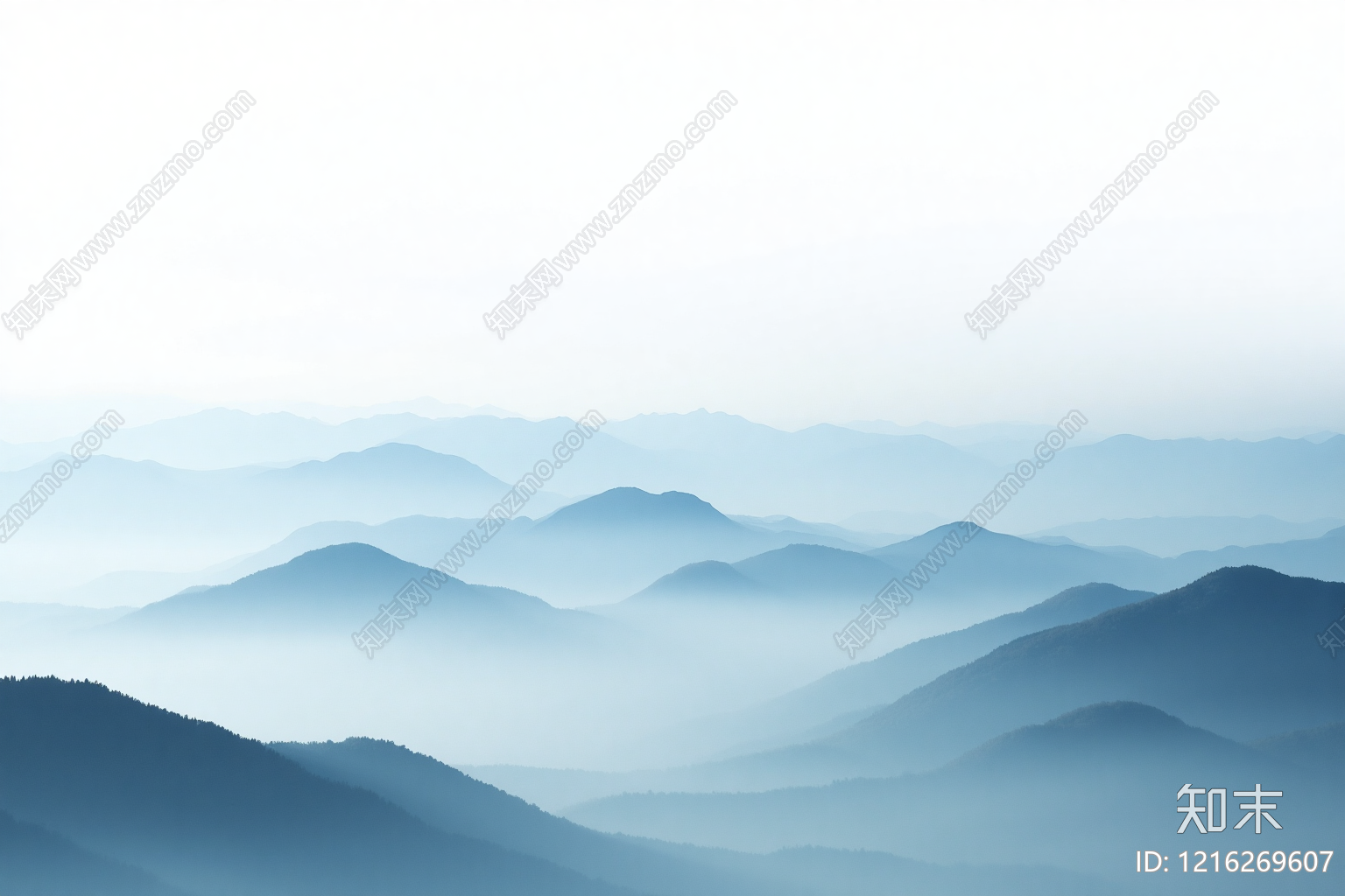 新中式壁画贴图下载【ID:1216269607】