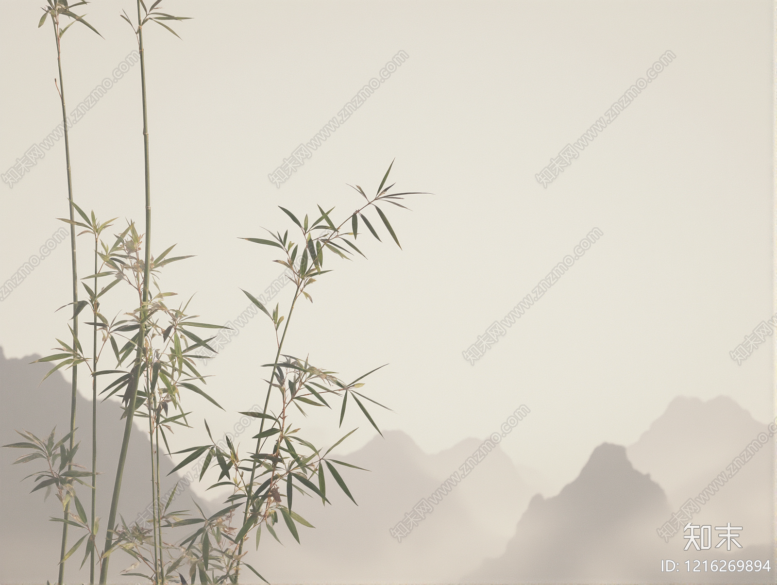 新中式壁画贴图下载【ID:1216269894】