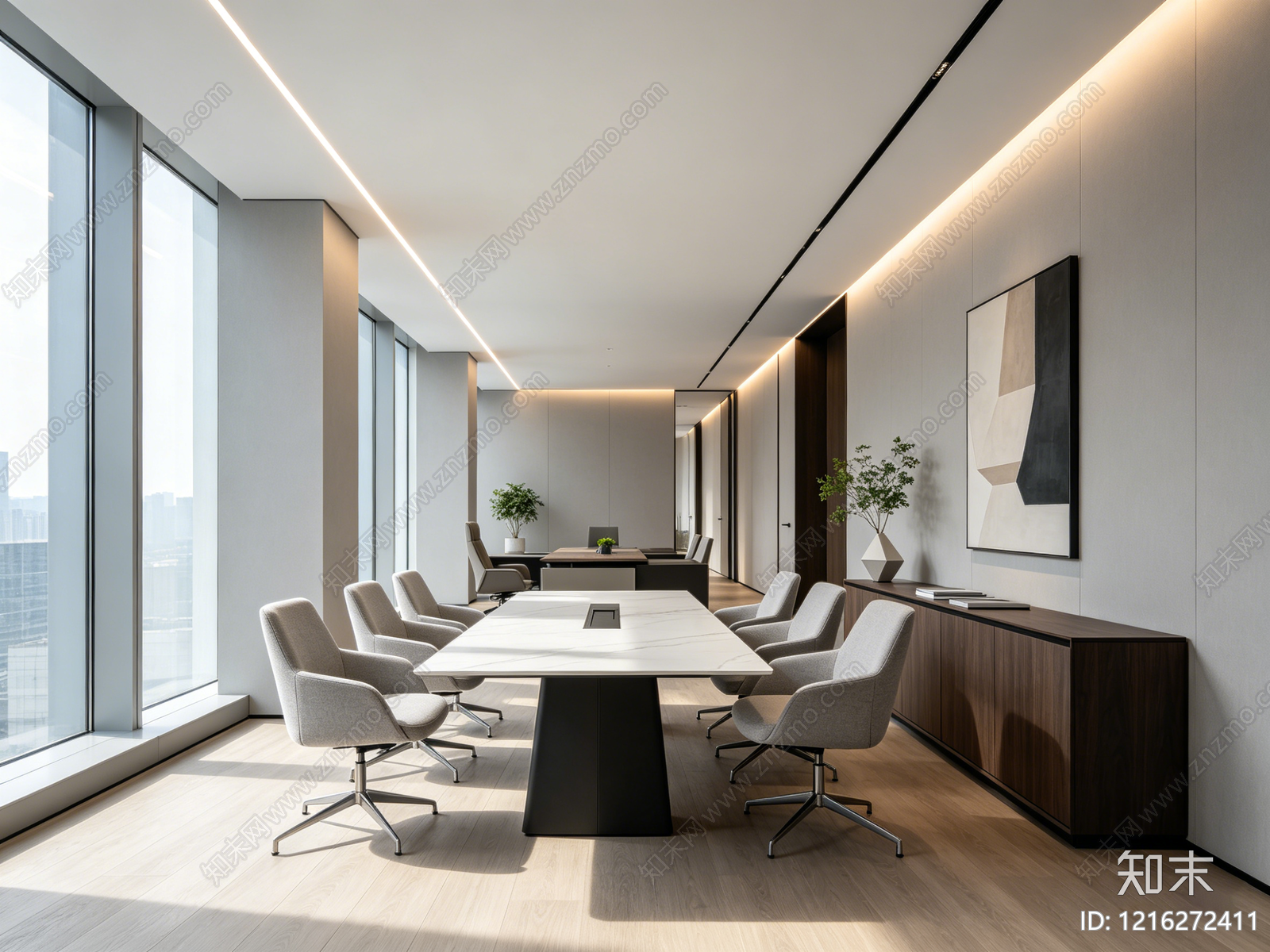 现代办公室贴图下载【ID:1216272411】