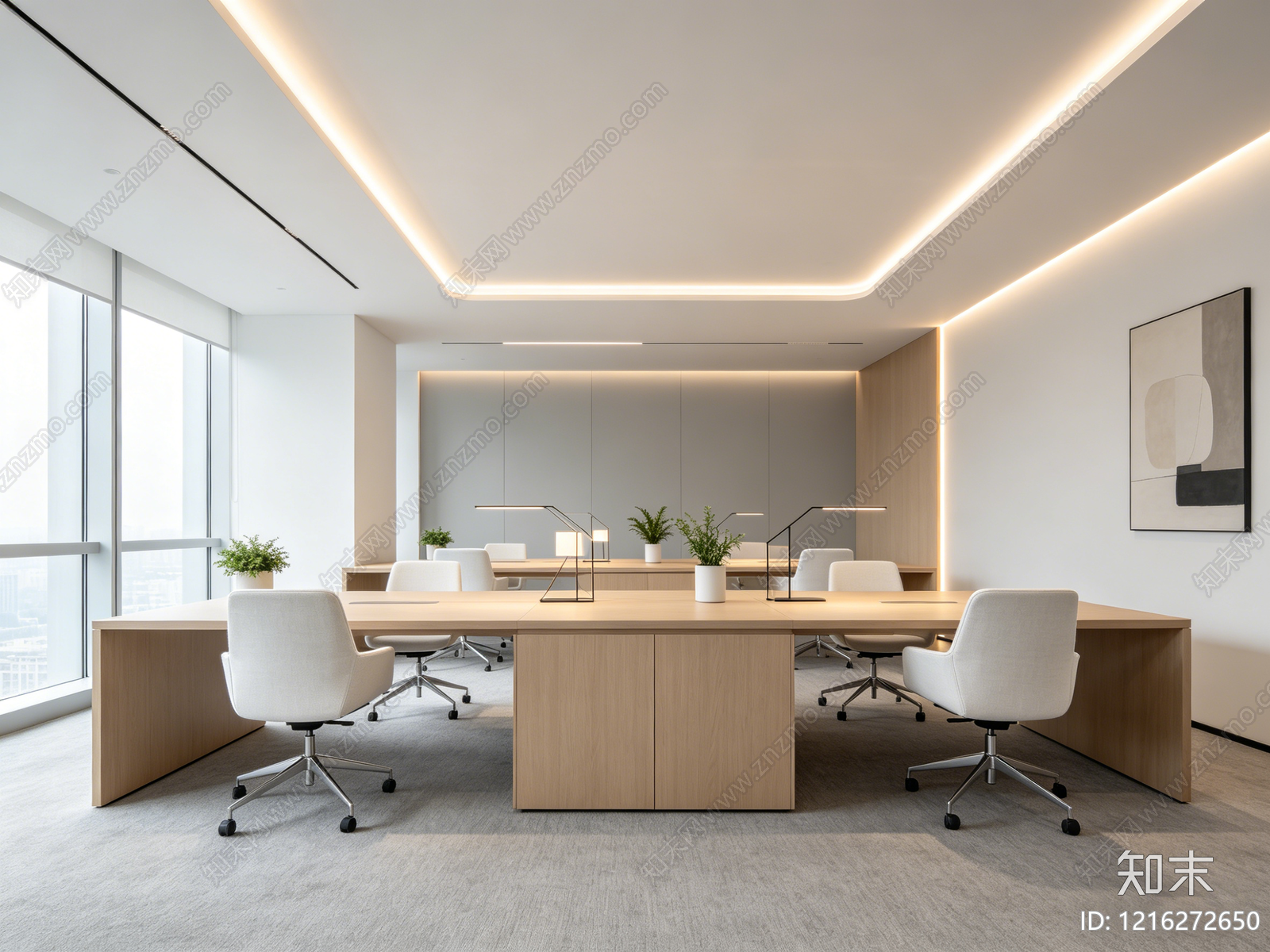 现代办公室贴图下载【ID:1216272650】