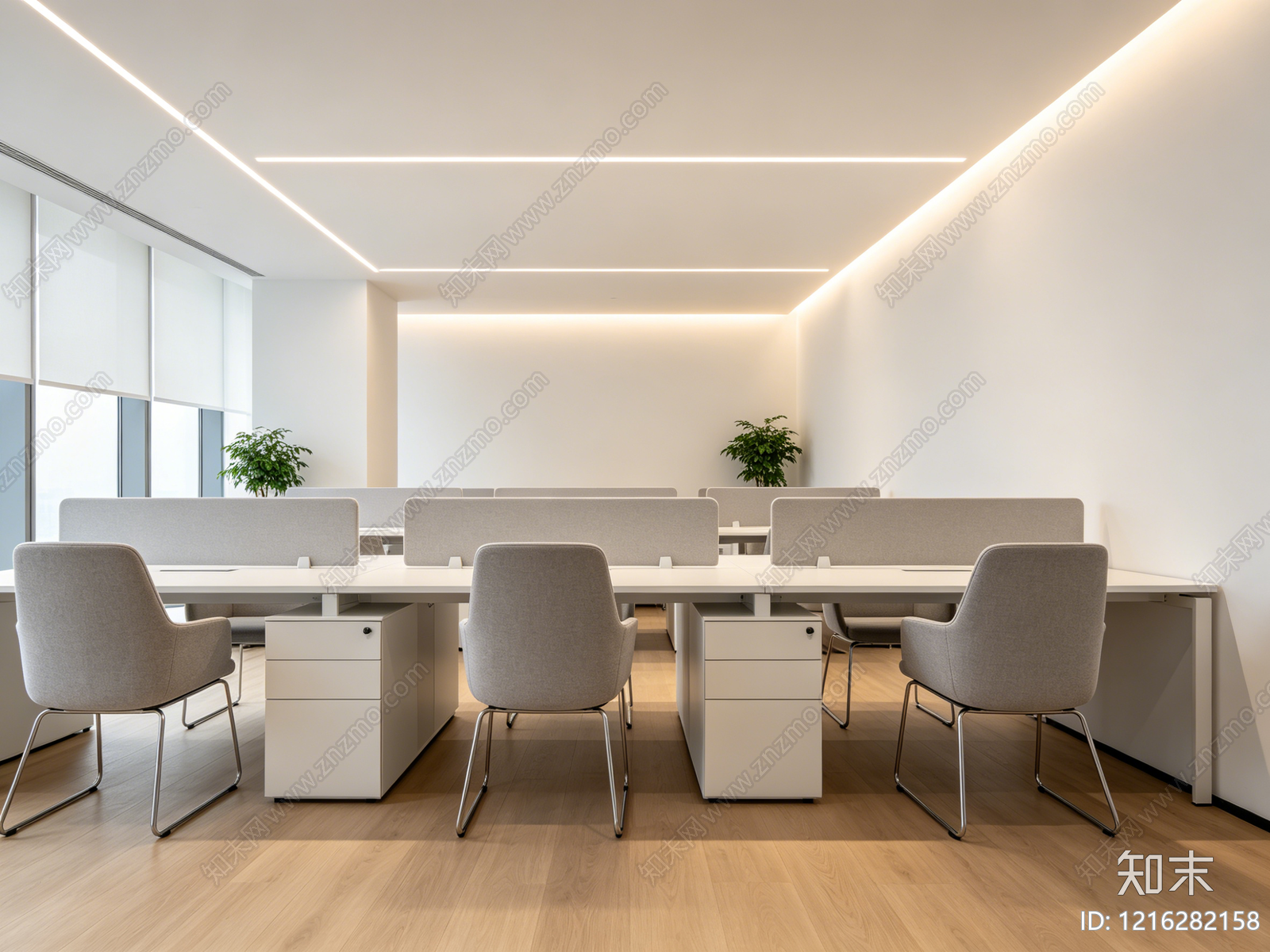 现代办公室贴图下载【ID:1216282158】