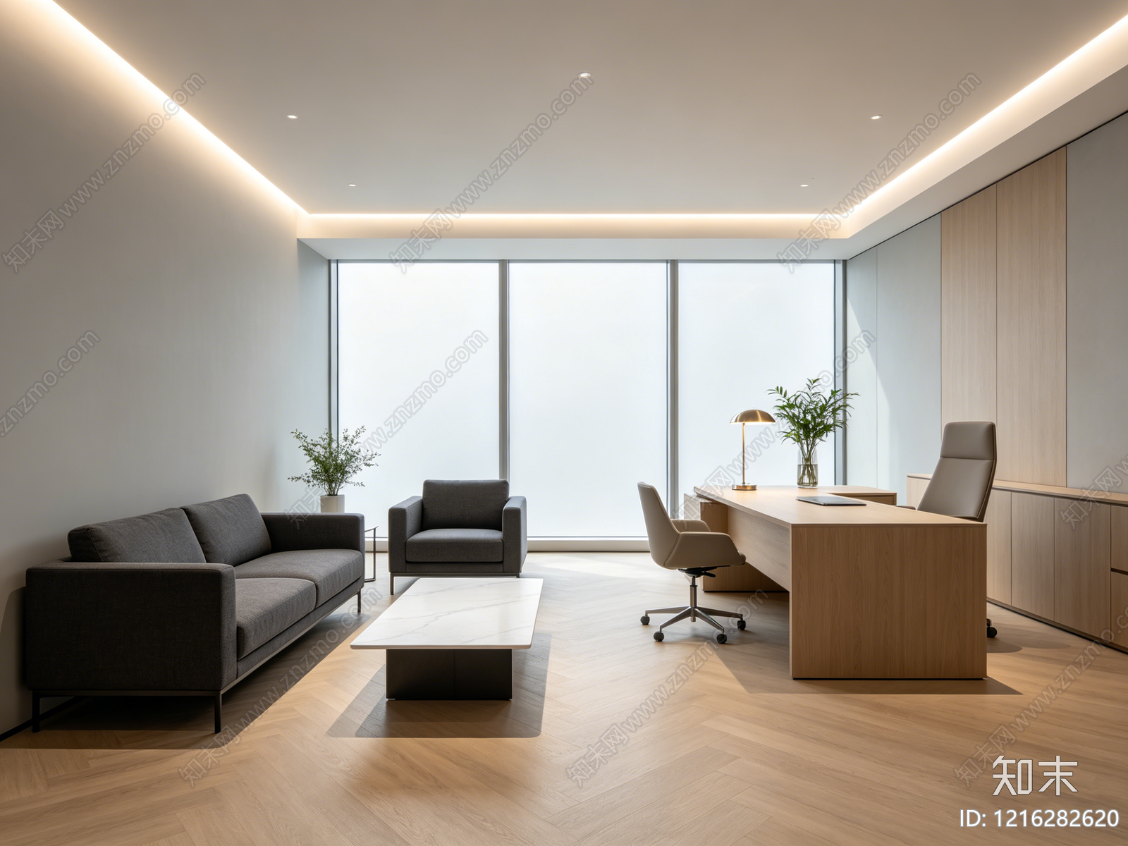 现代办公室贴图下载【ID:1216282620】