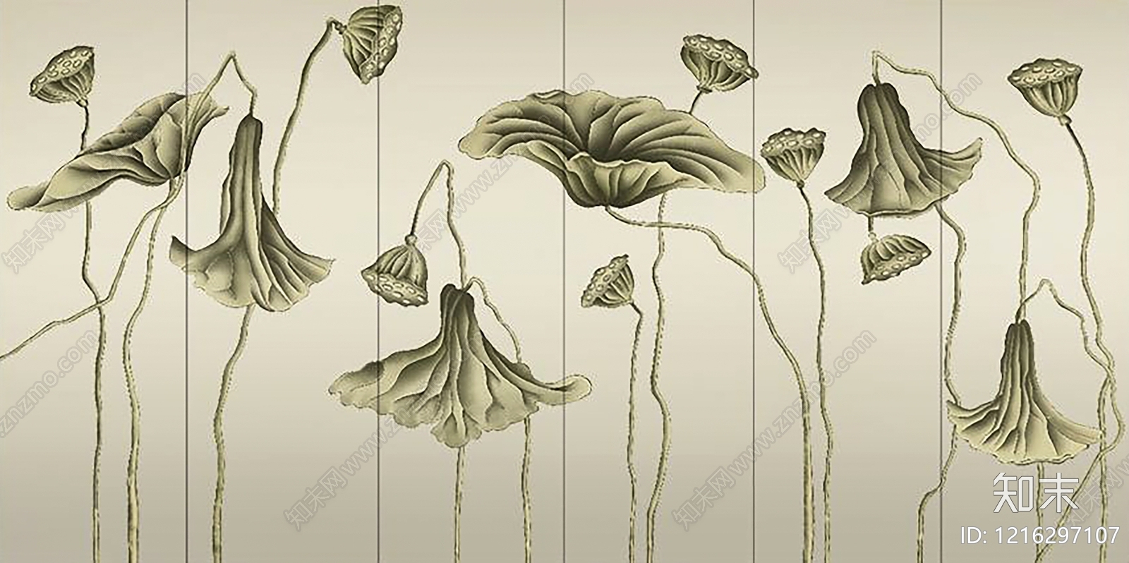 现代水墨画贴图下载【ID:1216297107】