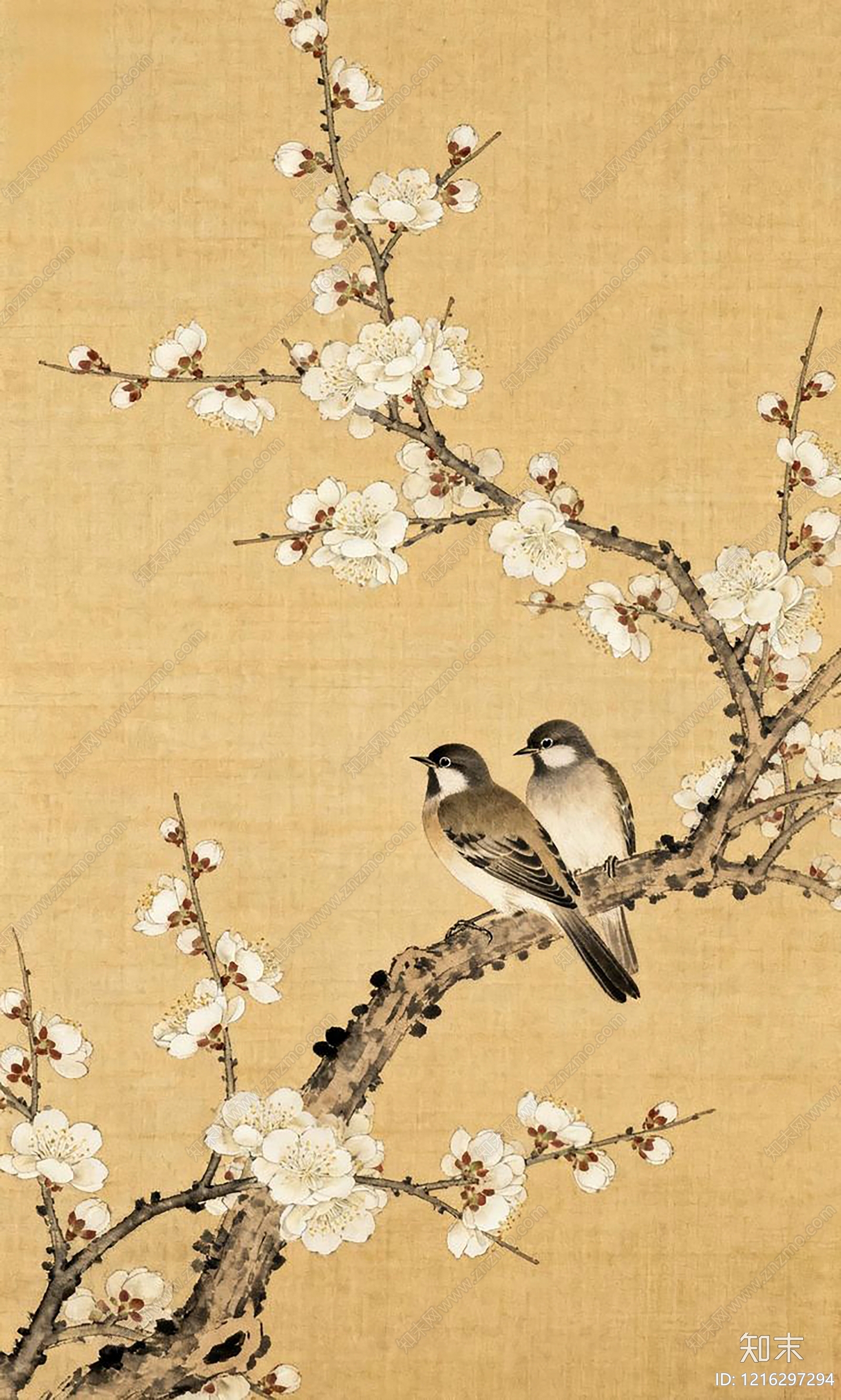 新中式其他挂画贴图下载【ID:1216297294】