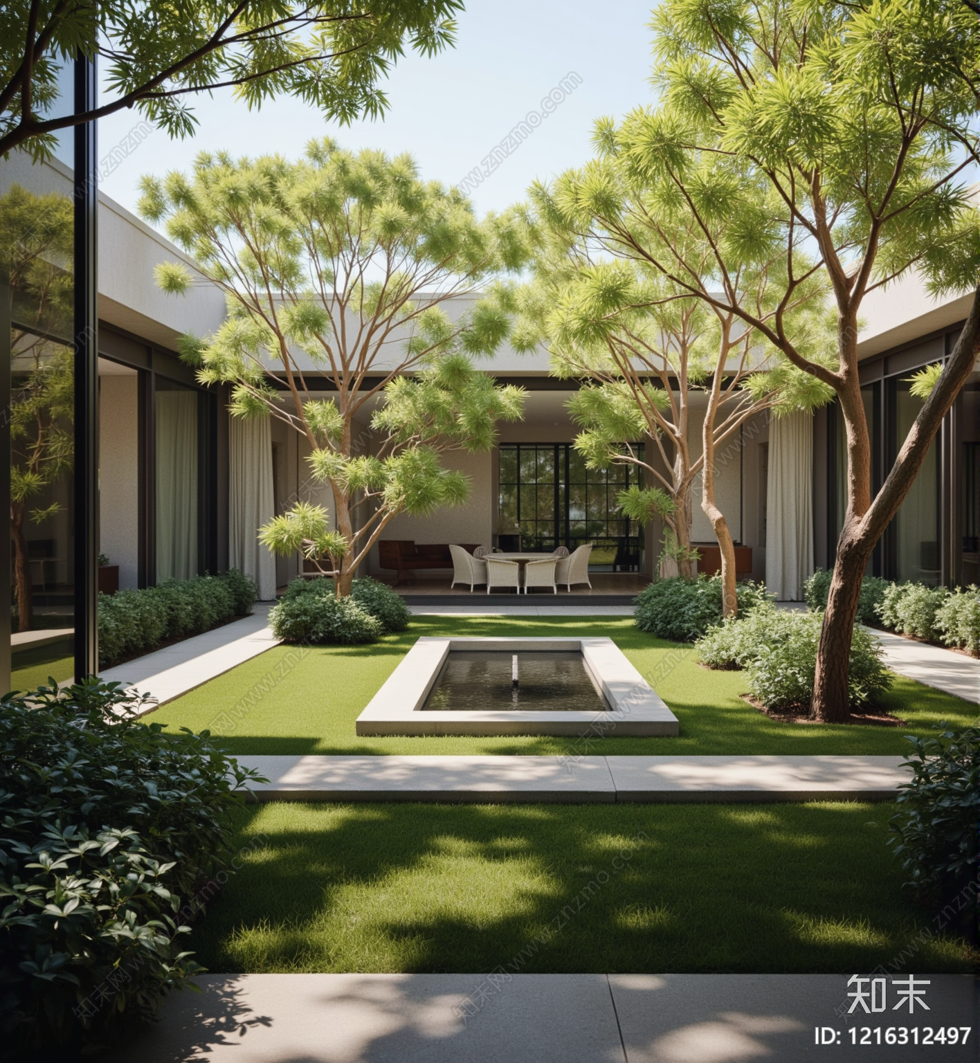 现代其它外景贴图下载【ID:1216312497】
