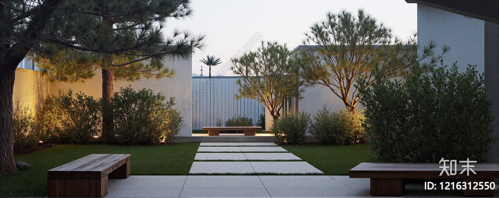 新中式其它外景贴图下载【ID:1216312550】