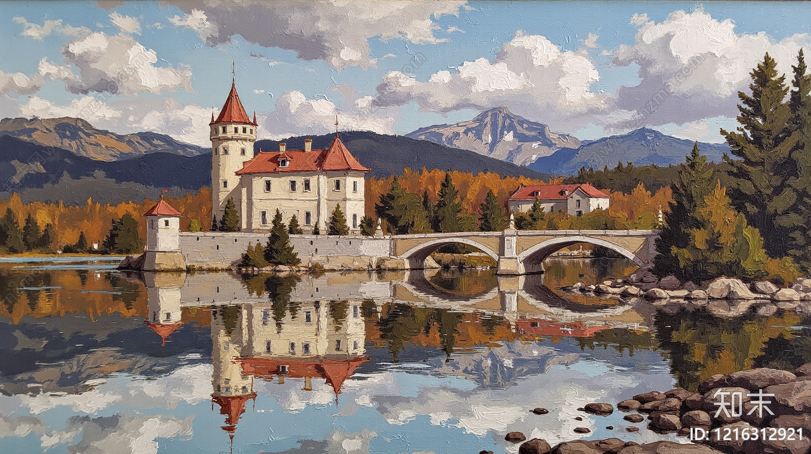 现代装饰画贴图下载【ID:1216312921】