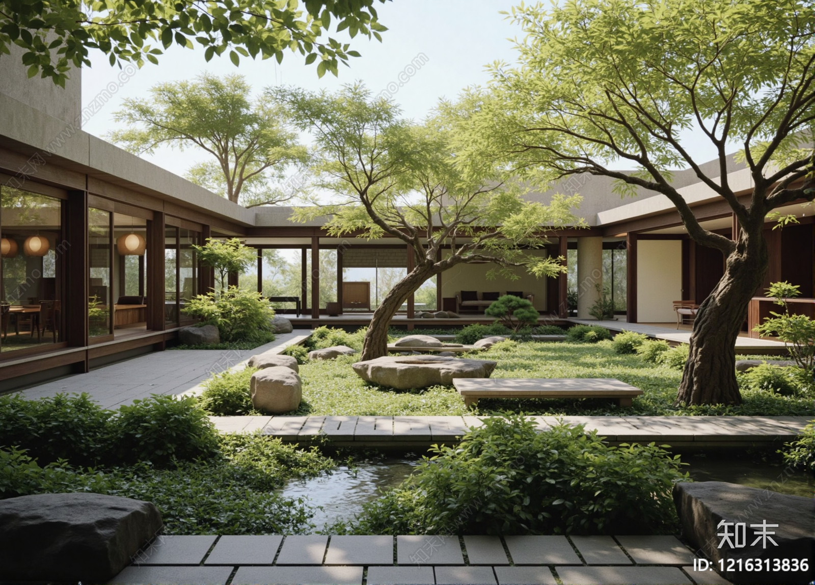 现代其它外景贴图下载【ID:1216313836】