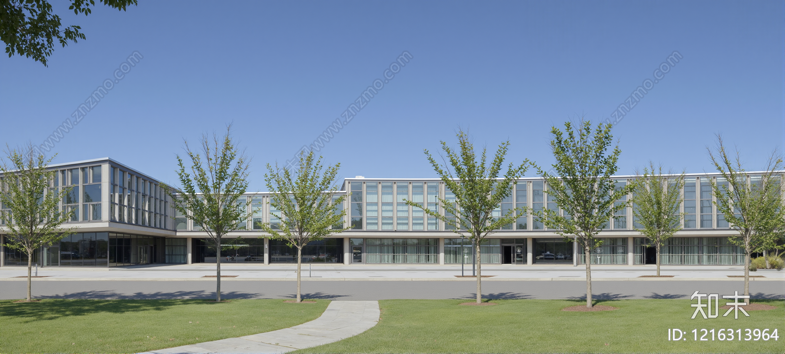 现代城市背景贴图下载【ID:1216313964】