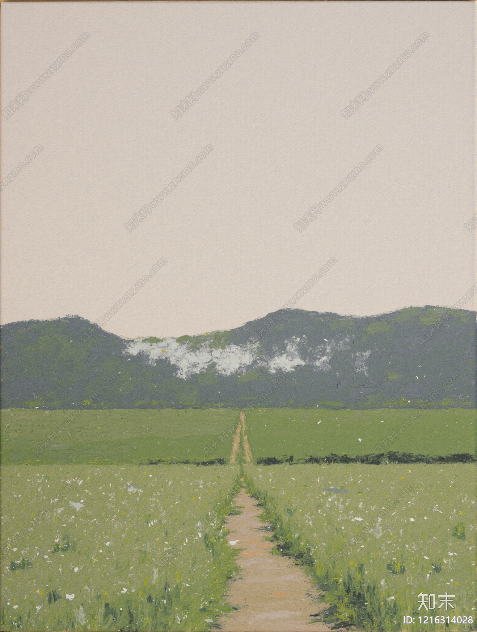 现代装饰画贴图下载【ID:1216314028】