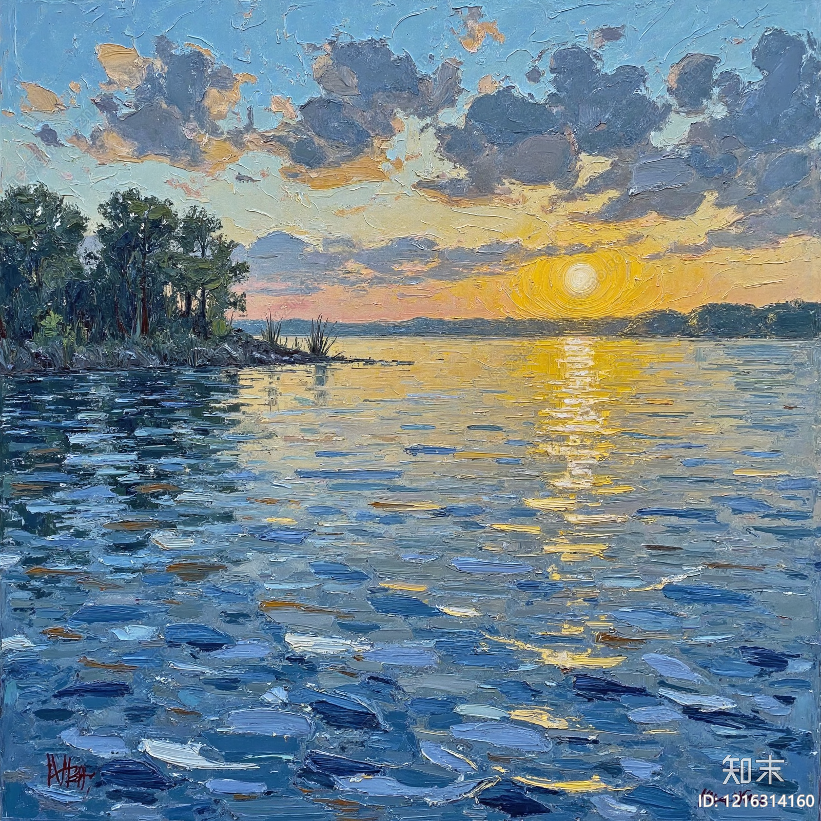 现代油画贴图下载【ID:1216314160】
