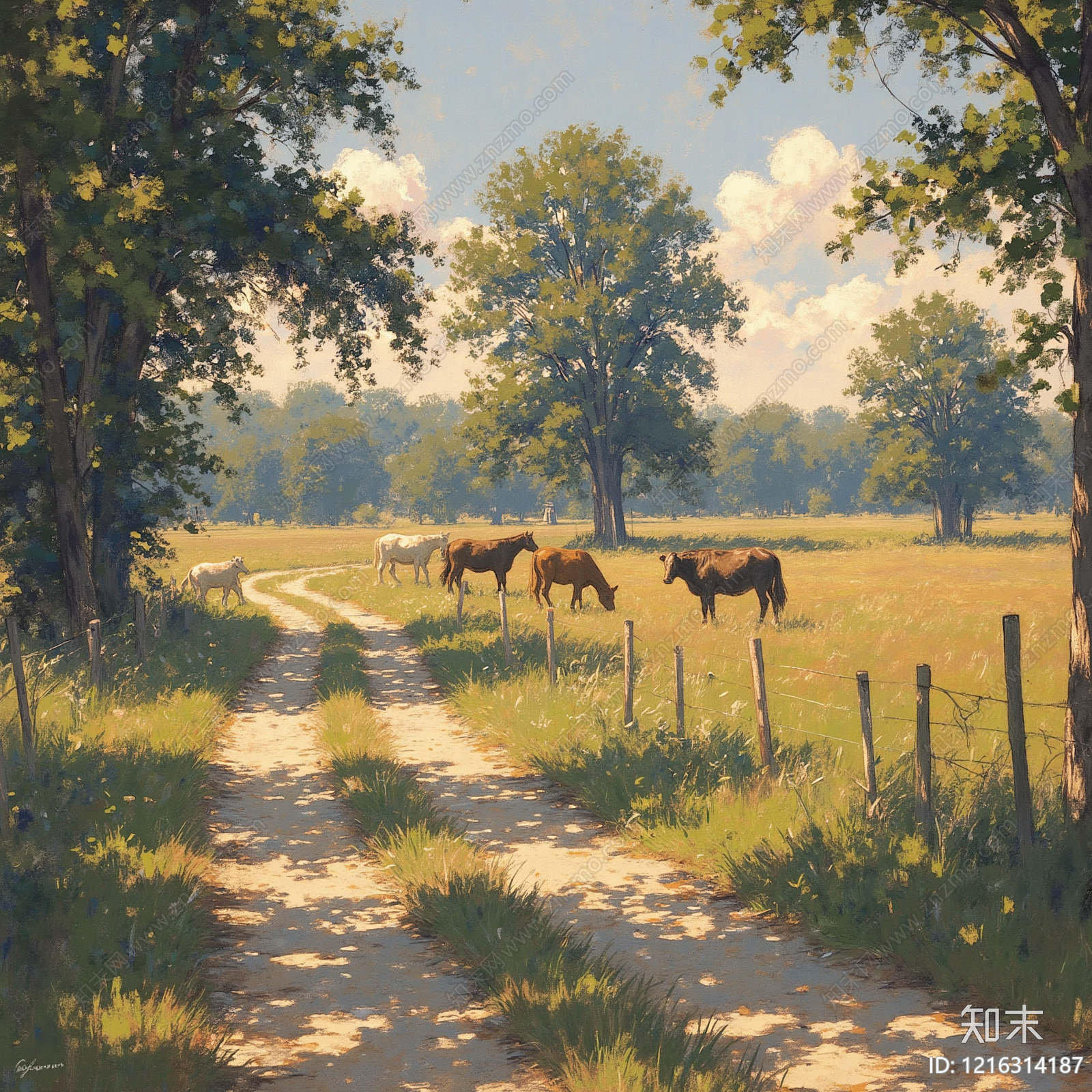 现代油画贴图下载【ID:1216314187】