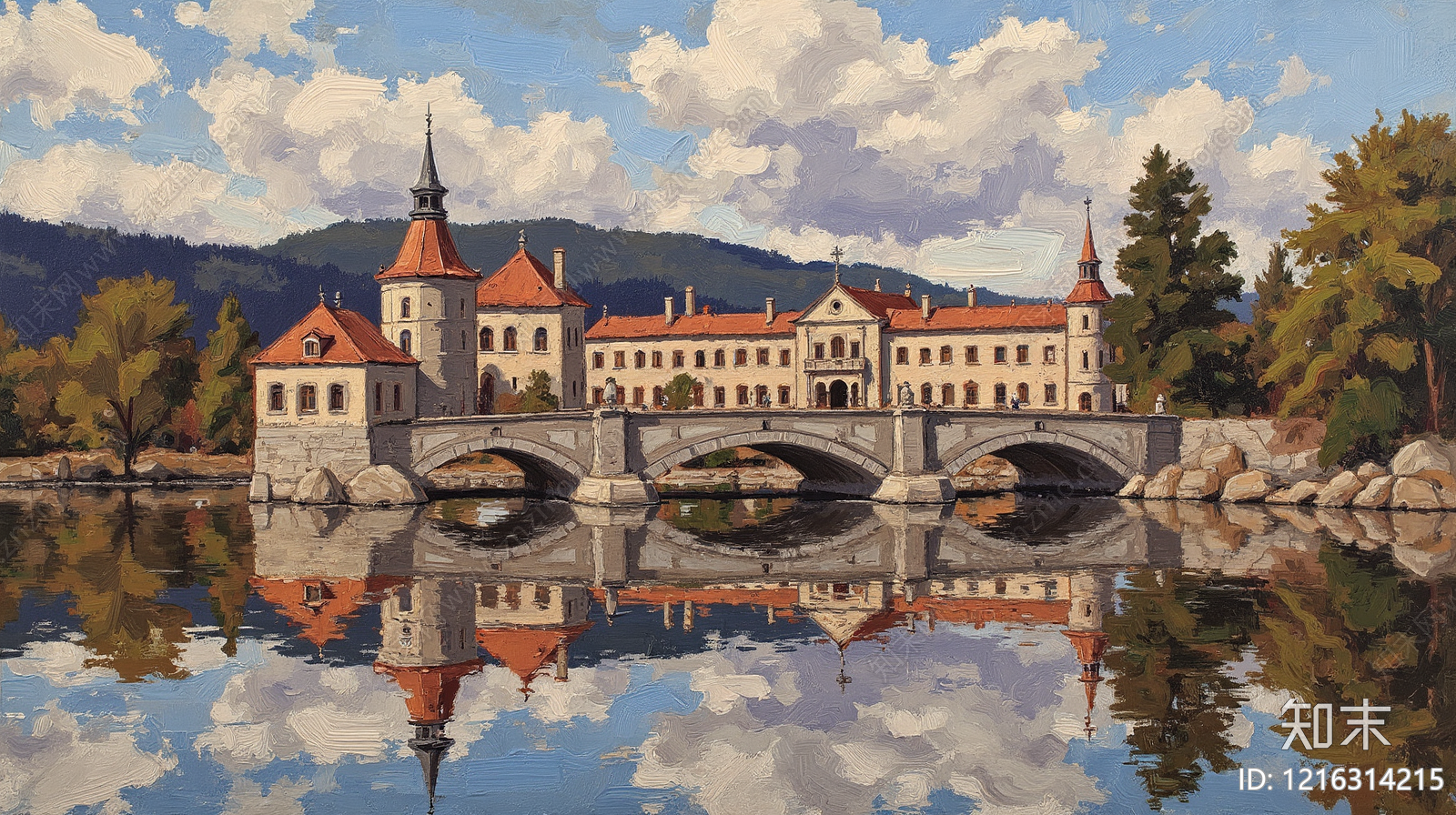 现代装饰画贴图下载【ID:1216314215】