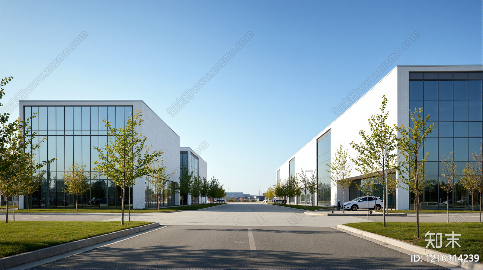 现代城市背景贴图下载【ID:1216314239】