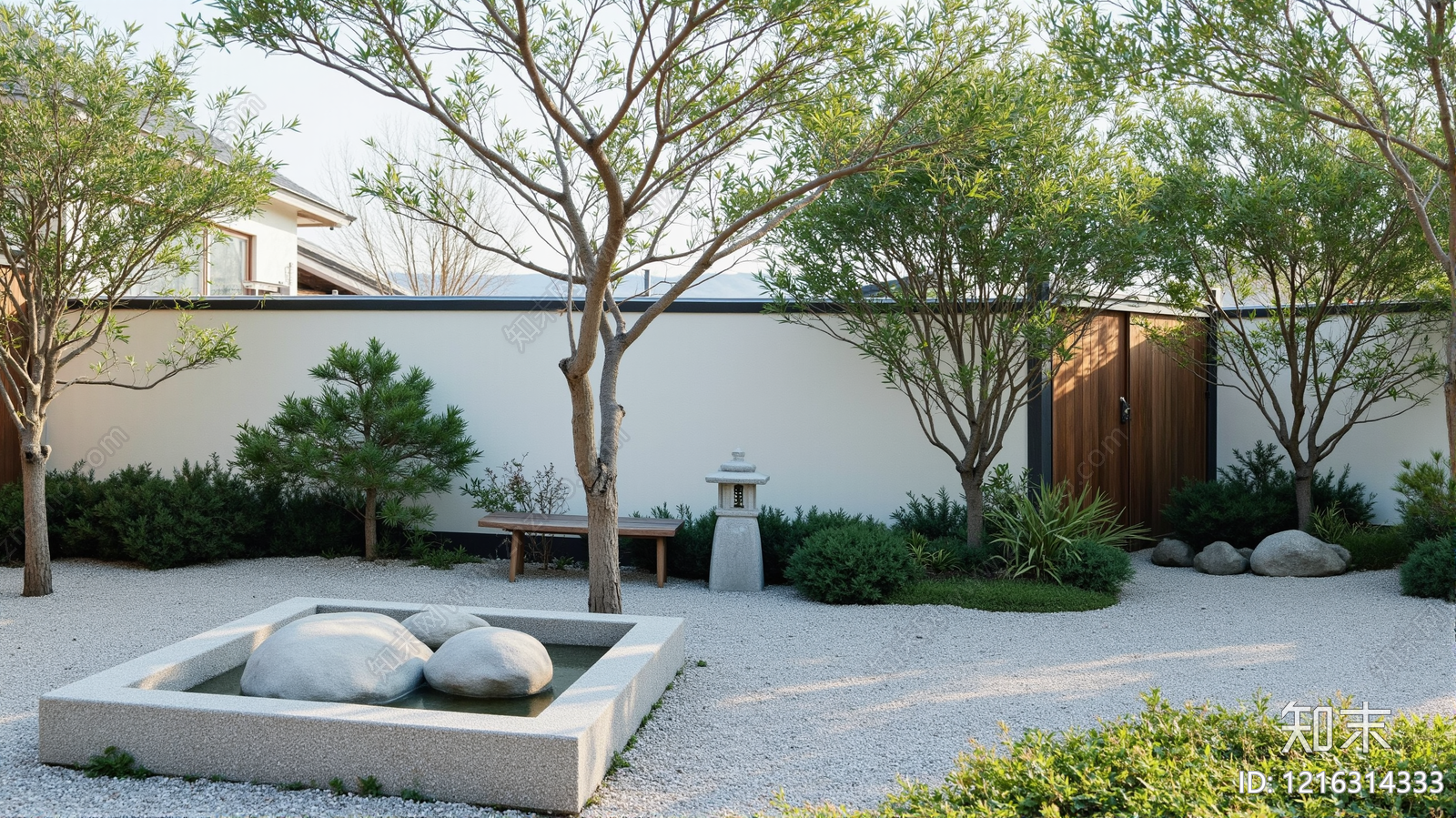 新中式其它外景贴图下载【ID:1216314333】