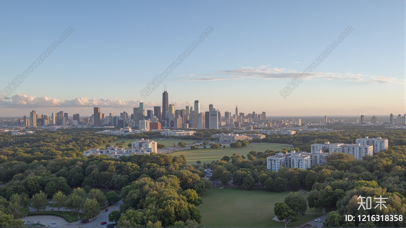 现代城市背景贴图下载【ID:1216318358】