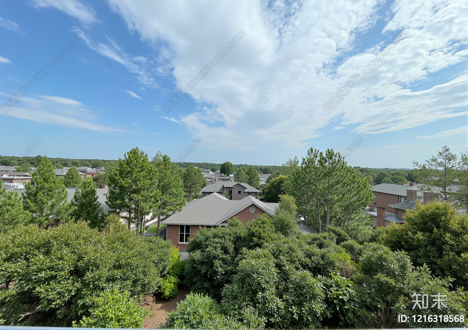 现代小区外景贴图下载【ID:1216318568】