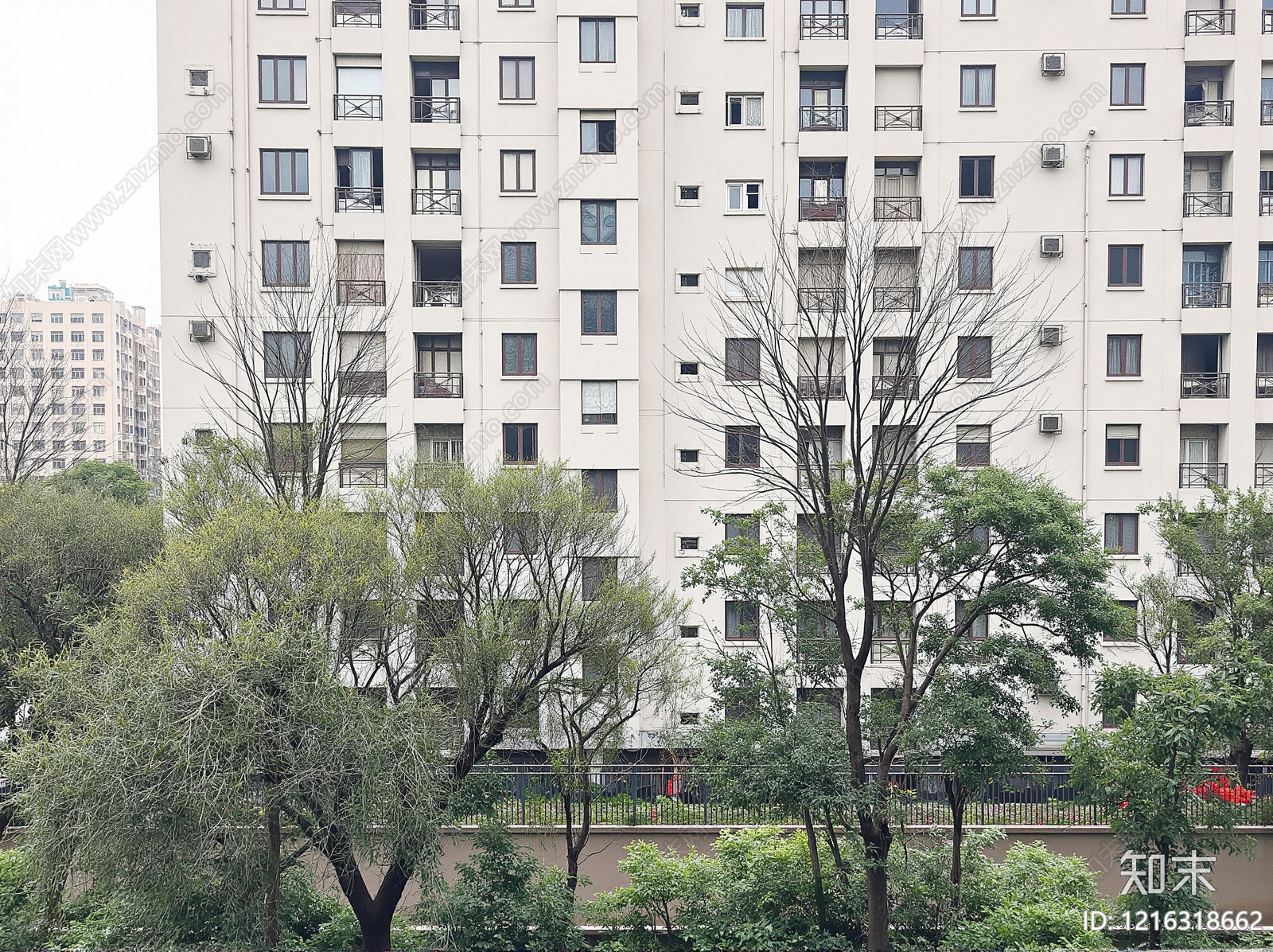 现代小区外景贴图下载【ID:1216318662】