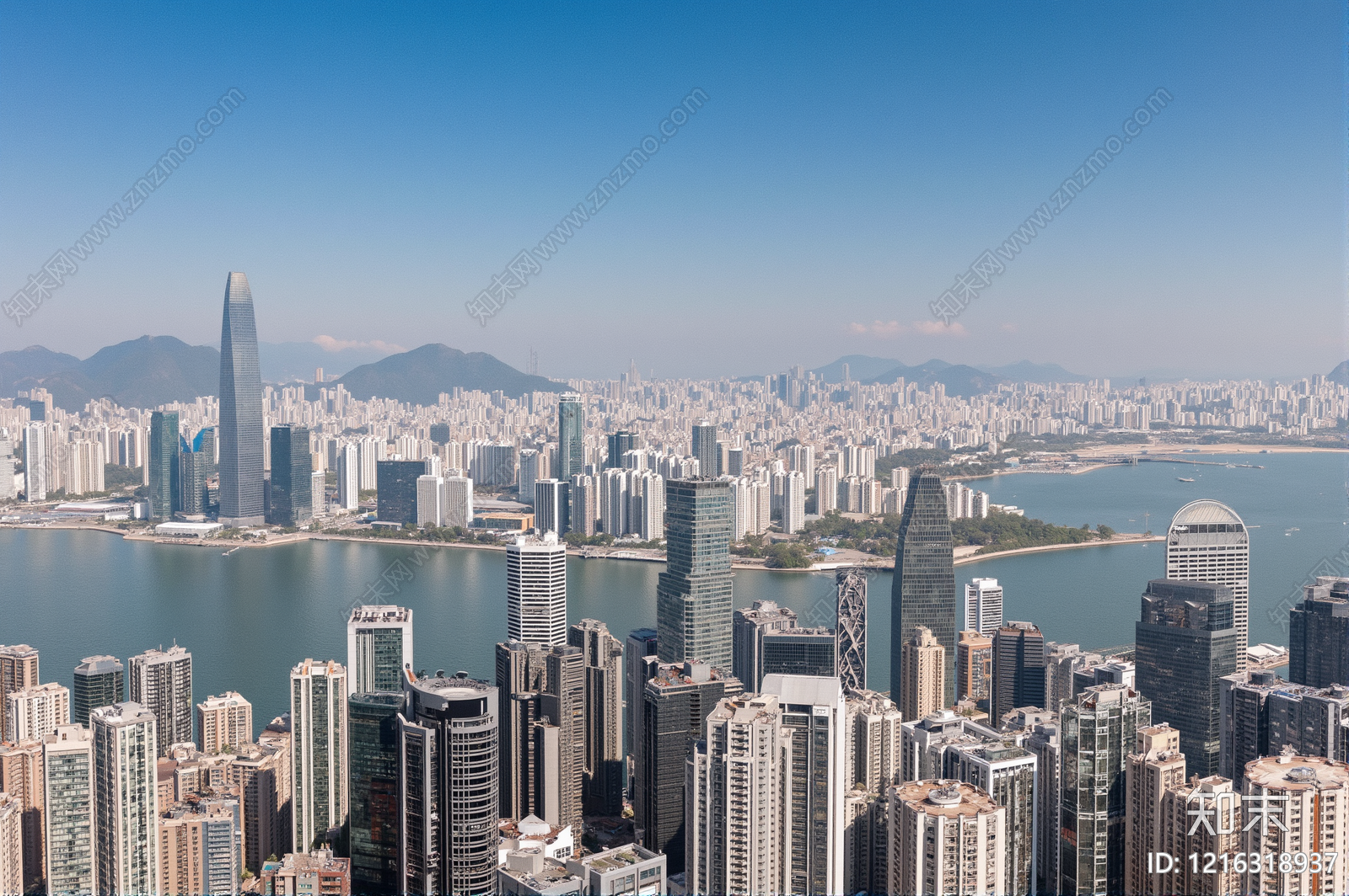 现代城市背景贴图下载【ID:1216318937】