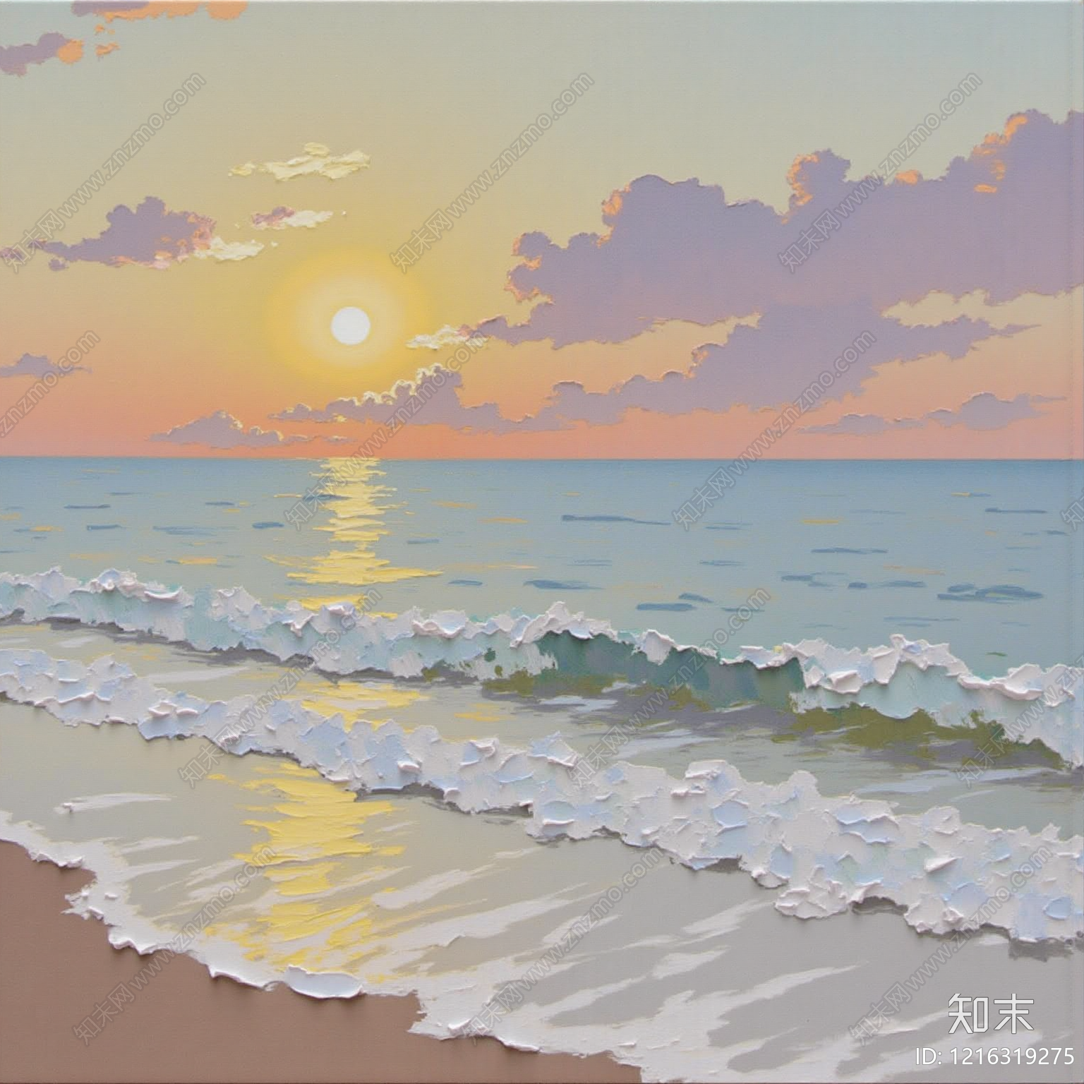 现代装饰画贴图下载【ID:1216319275】