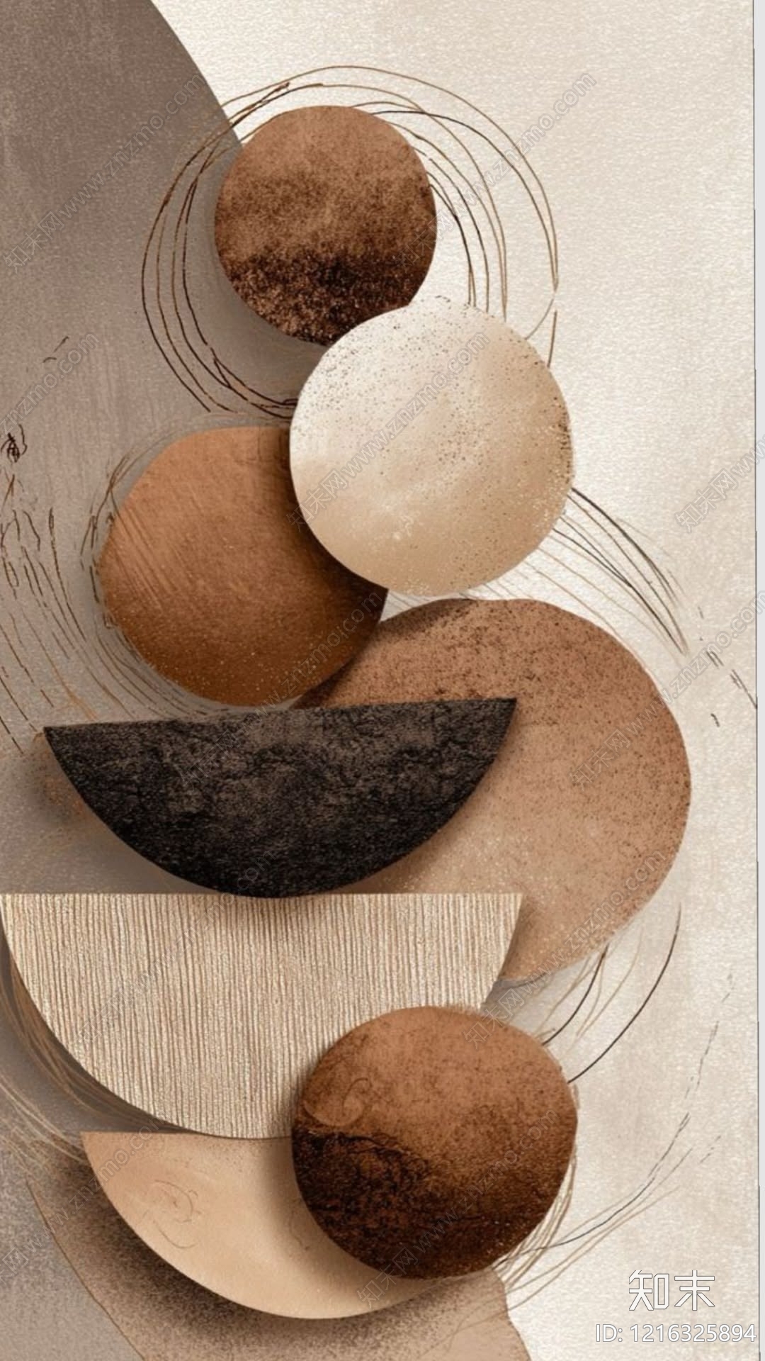 抽象画贴图下载【ID:1216325894】