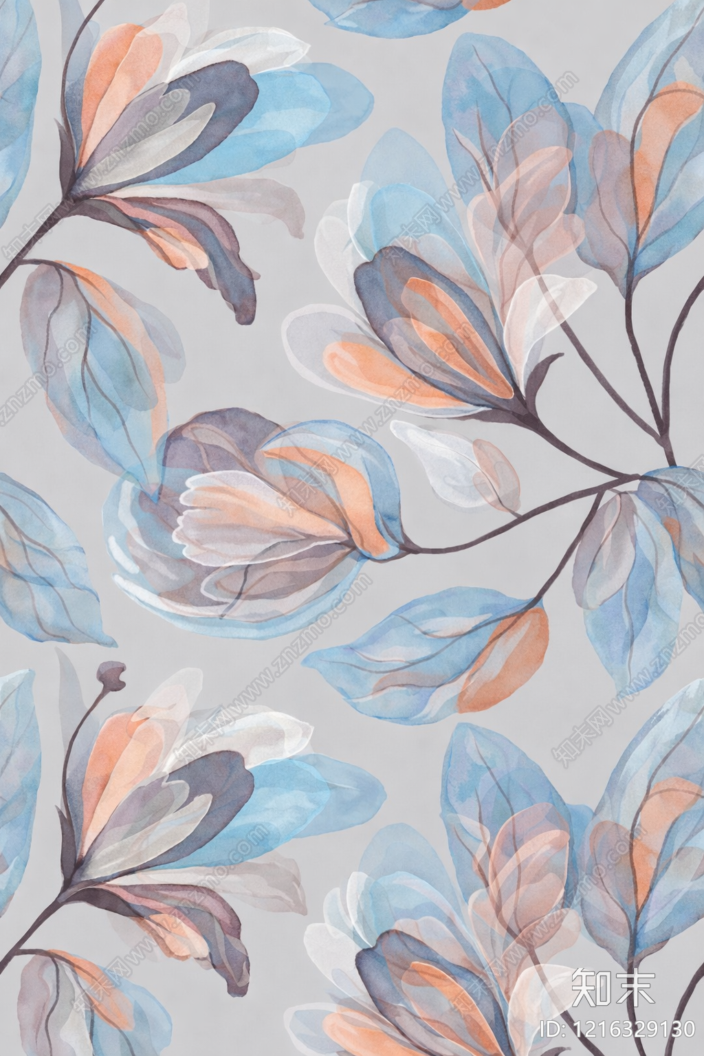 水彩背景贴图下载【ID:1216329130】