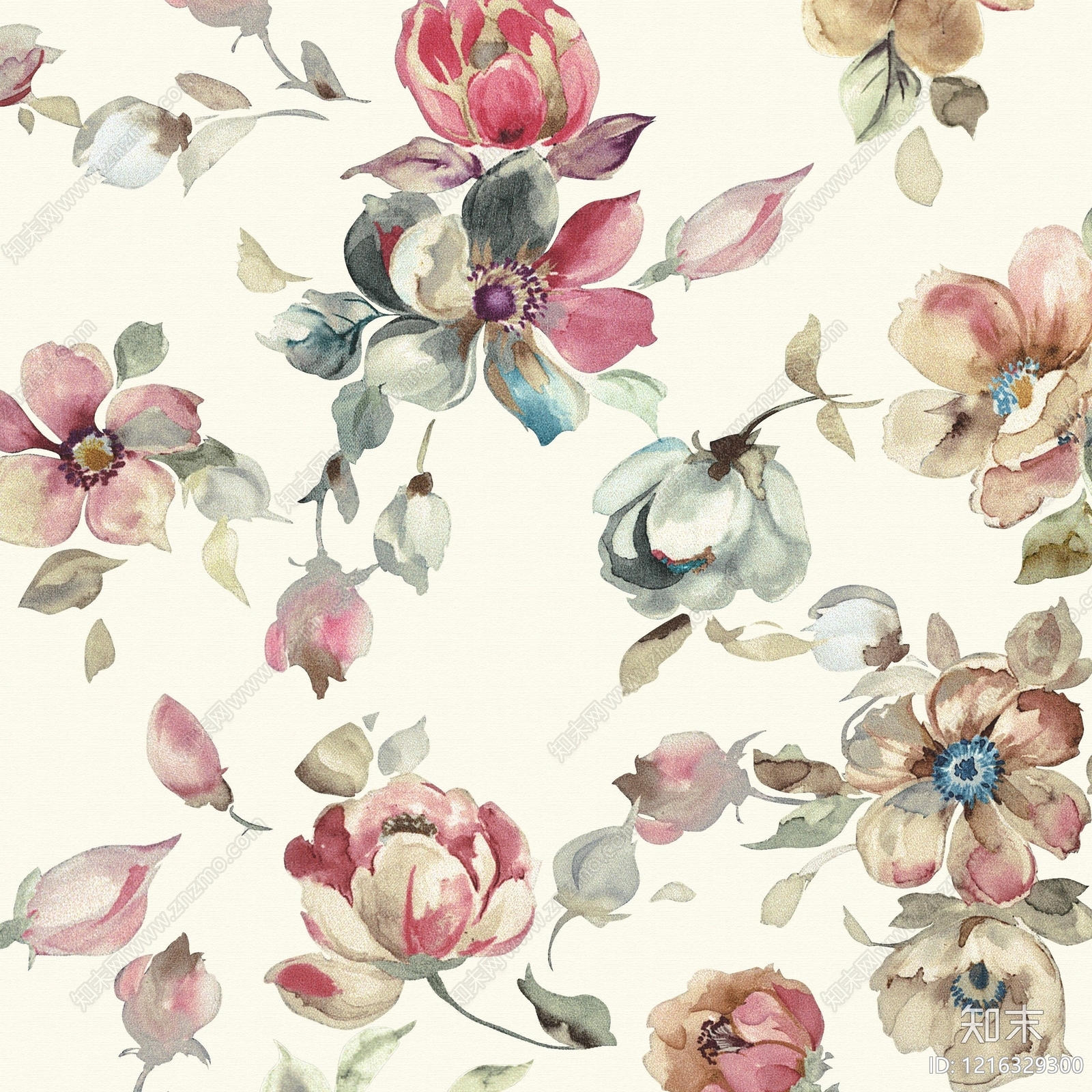 水彩背景贴图下载【ID:1216329300】