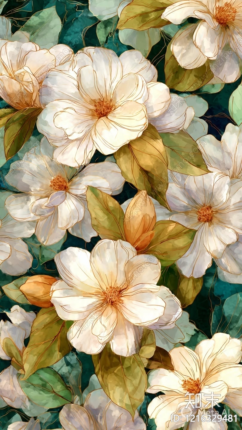 水彩背景贴图下载【ID:1216329481】