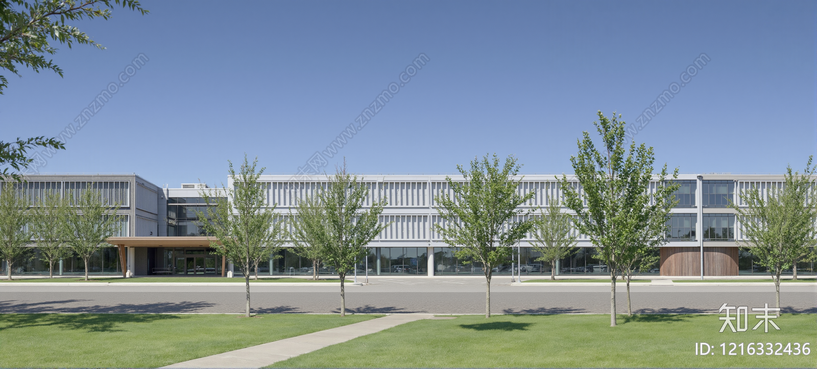 现代城市背景贴图下载【ID:1216332436】