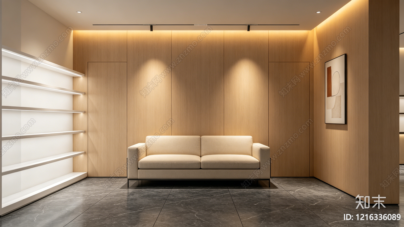 现代商场贴图下载【ID:1216336089】