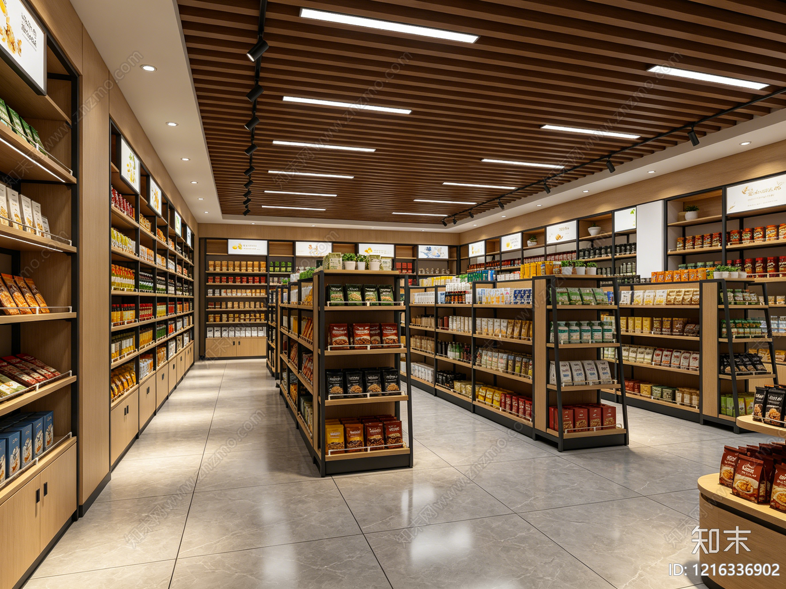 现代商场贴图下载【ID:1216336902】