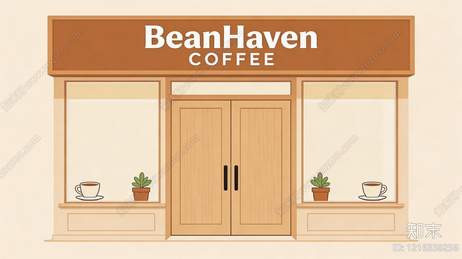 店铺贴图下载【ID:1216338256】