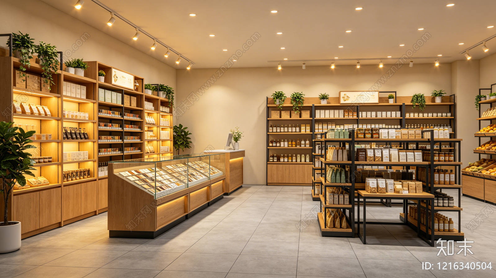 现代商铺贴图下载【ID:1216340504】