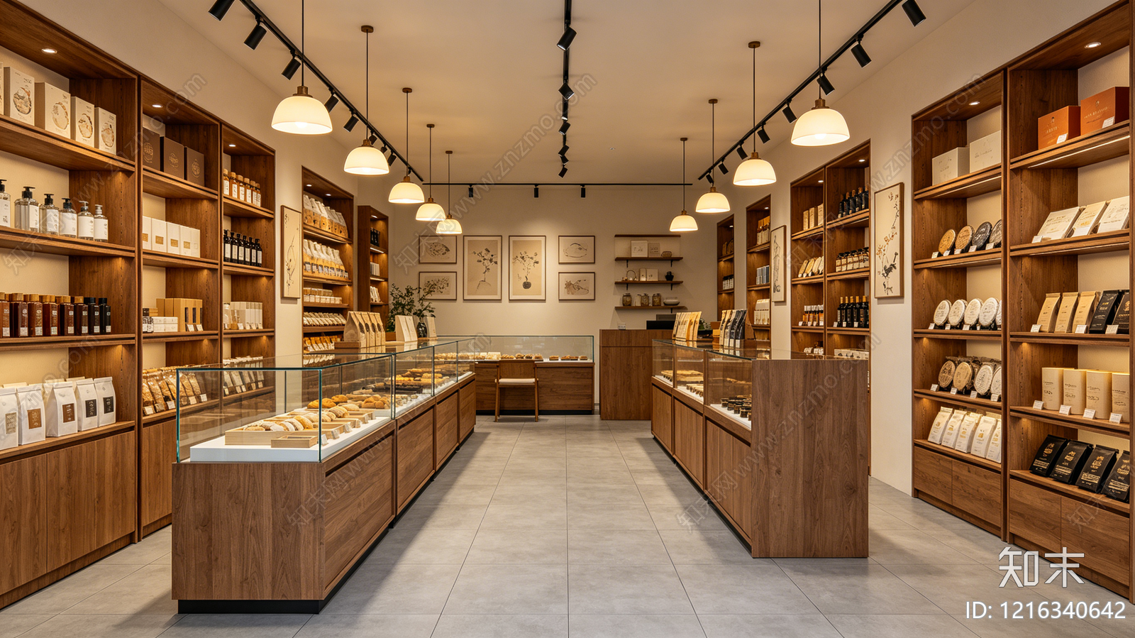 现代商铺贴图下载【ID:1216340642】
