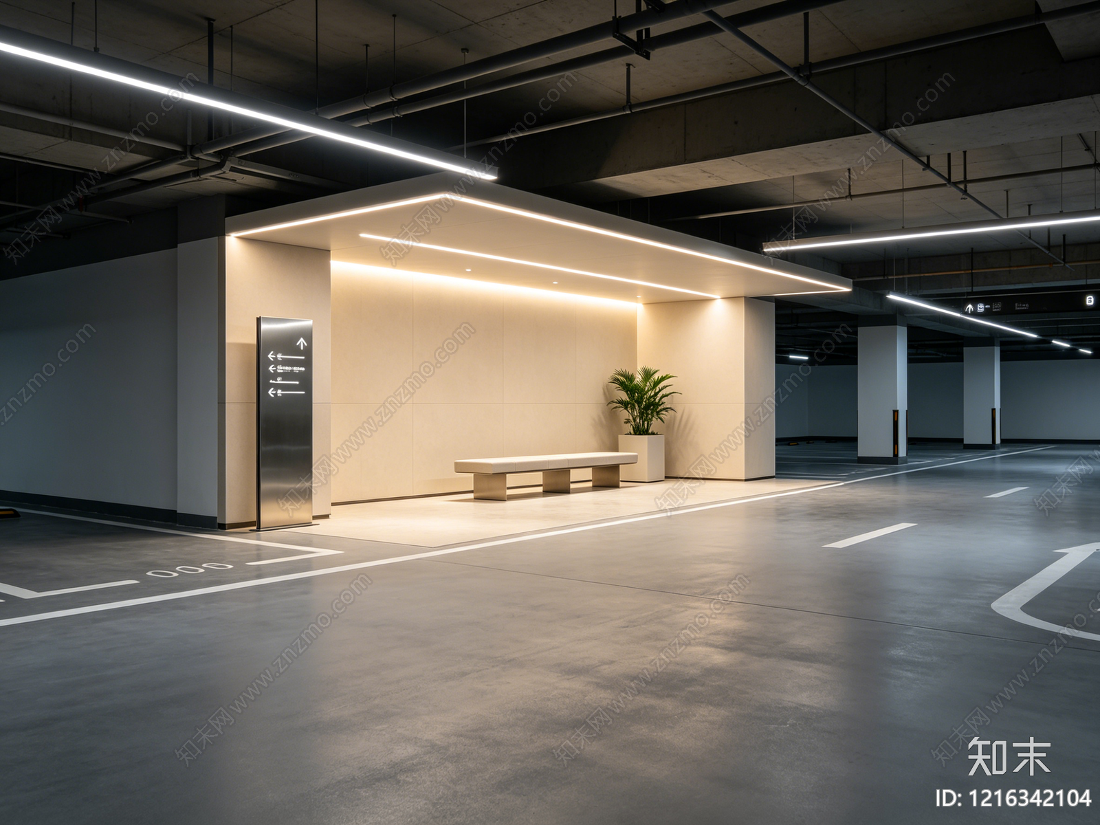 现代其它内景贴图下载【ID:1216342104】