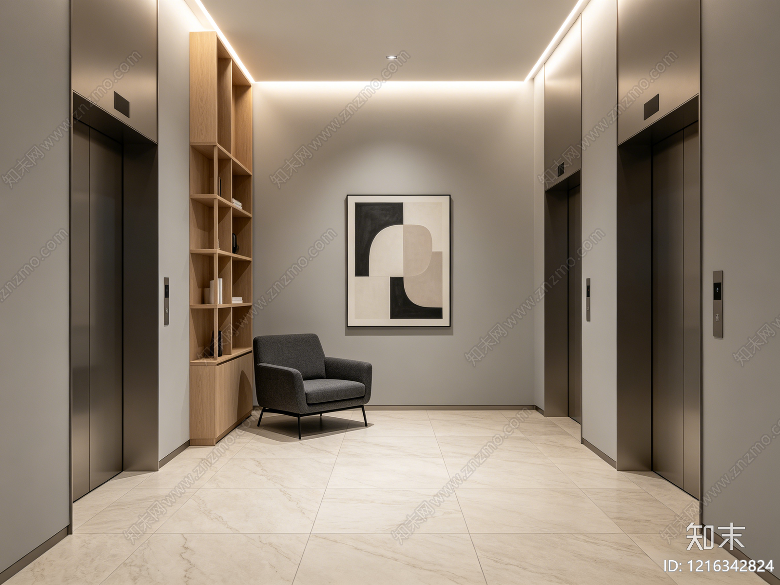 现代酒店贴图下载【ID:1216342824】